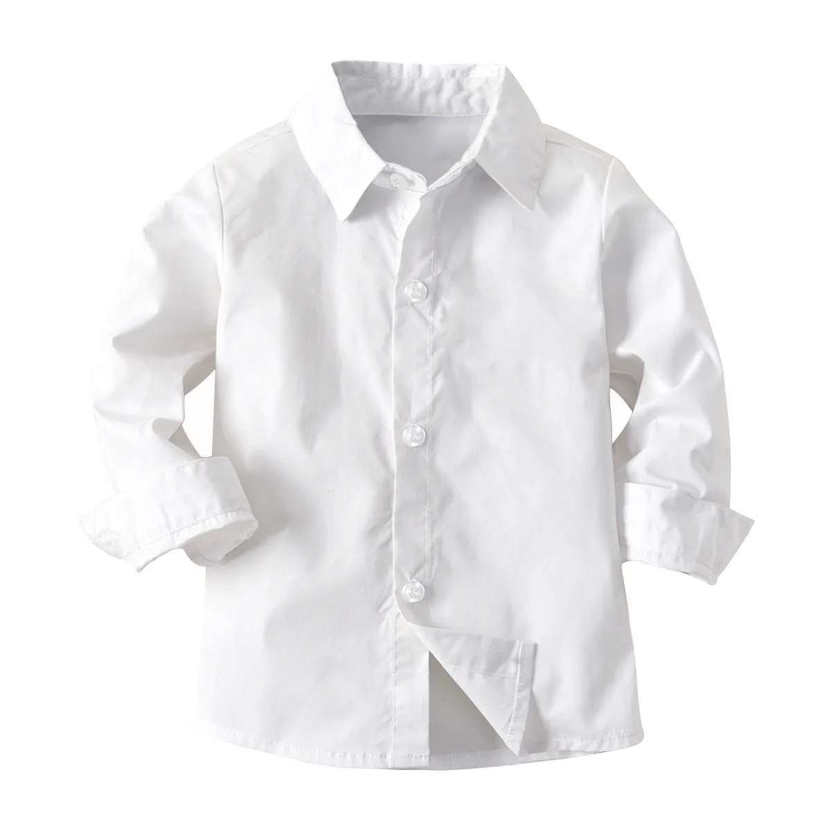 2 Pieces Set Baby Kid Boys Dressy Party Solid Color Bow Shirts And Pants Suits Wholesale 221214206
