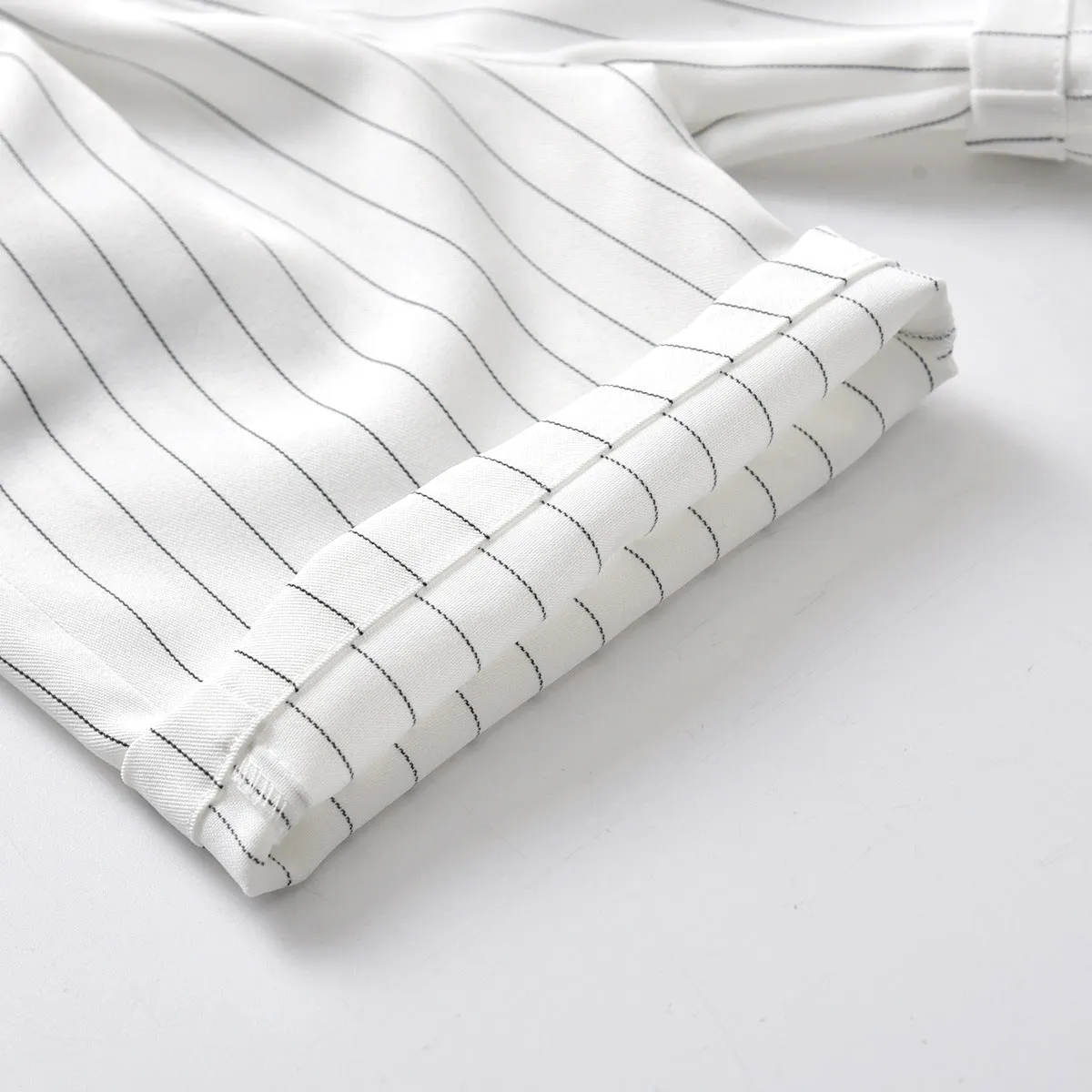 2 Pieces Set Baby Kid Boys Dressy Solid Color Bow Shirts And Striped Rompers Wholesale 211109130