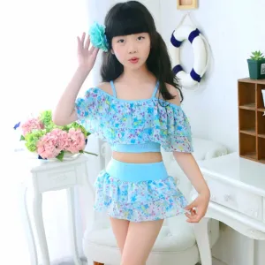 3-15 Years Children Swimwear Bikini Set