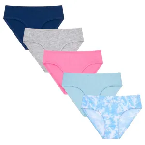 5 Pack Cotton Spandex Bikini Underwear