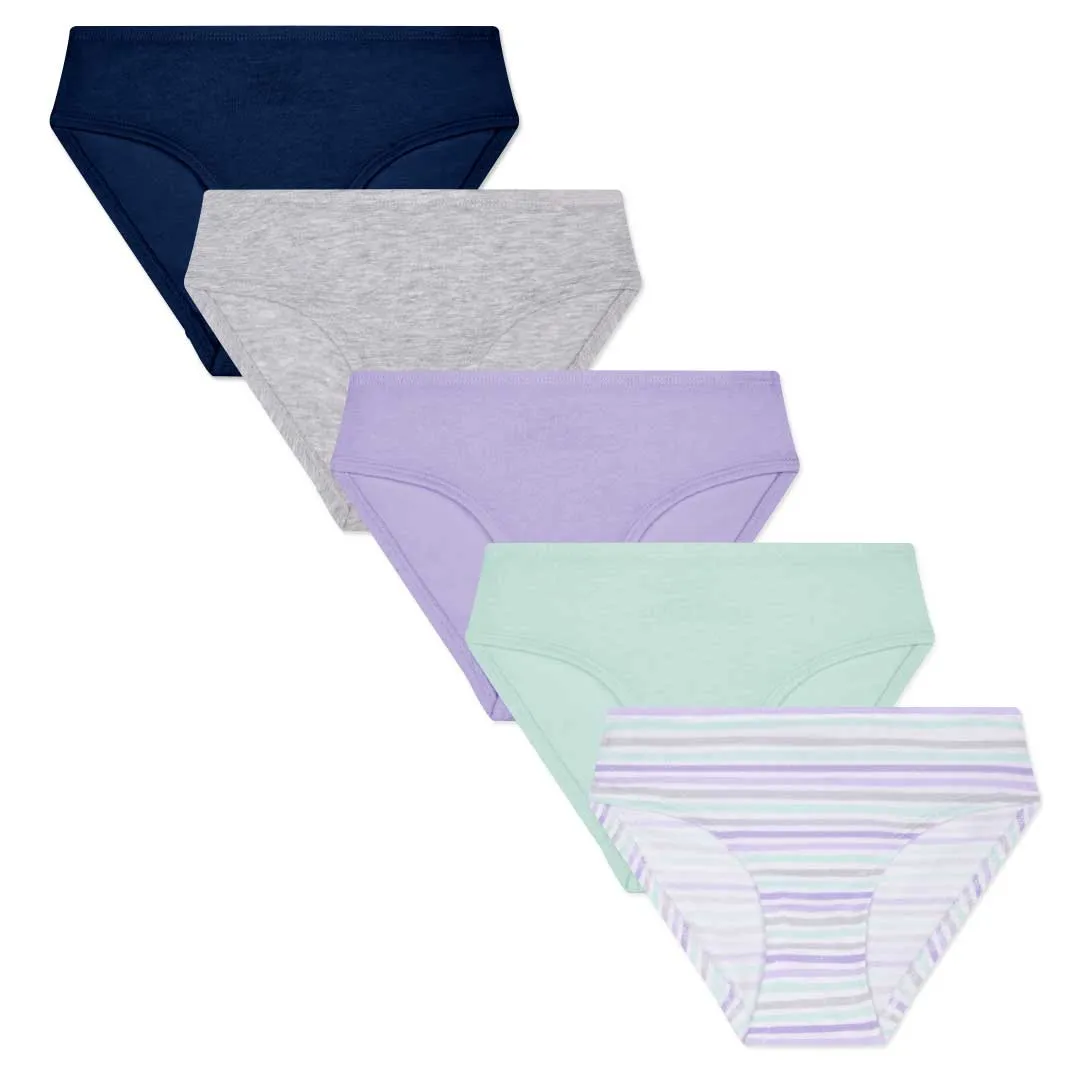 5 Pack Cotton Spandex Bikini Underwear
