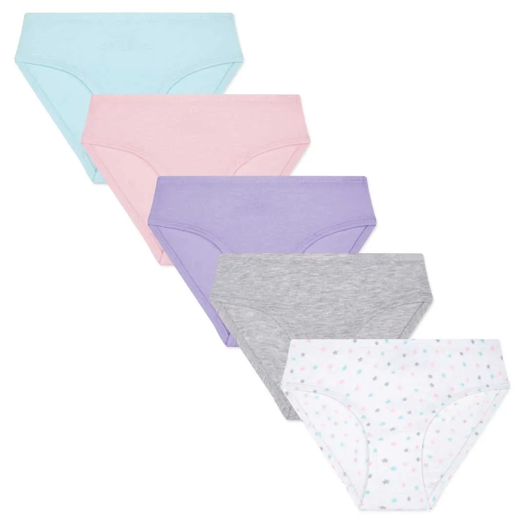 5 Pack Cotton Spandex Bikini Underwear
