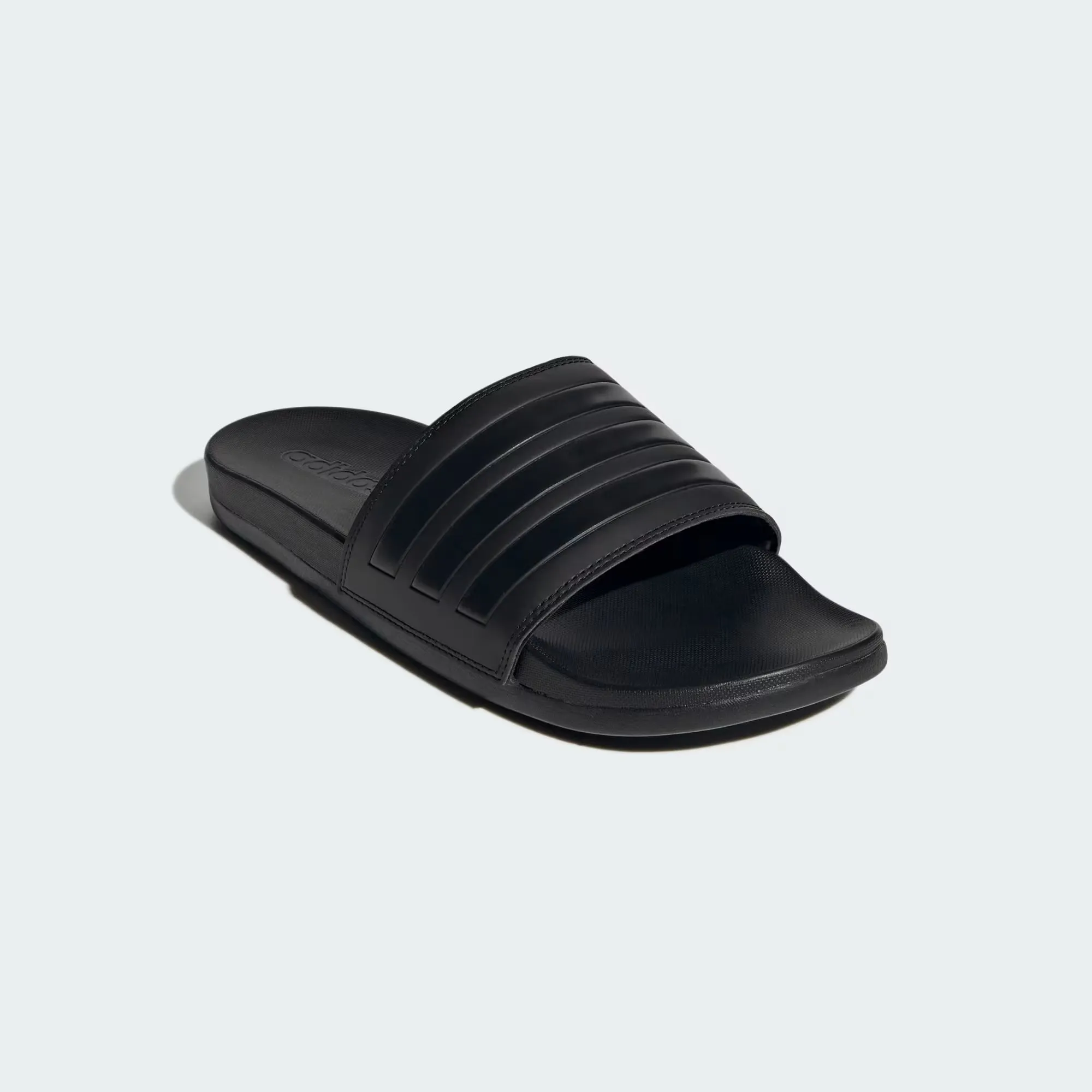 Adilette Comfort Slides (Core Black   Core Black   Core Black)