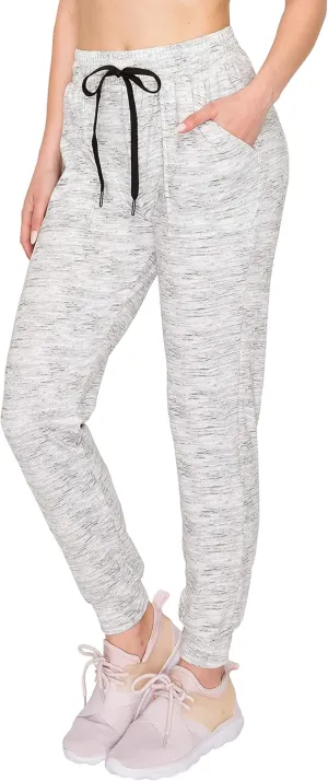 ALWAYS Women Jogger Sweatpants - Super Soft Stretch Lightweight Drawstrings Pants with Pork Chop Pockets