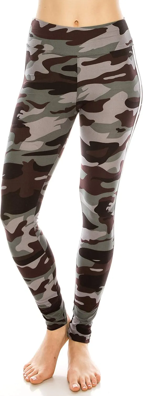 ALWAYS Women's High Waist Yoga Leggings - Premium Soft Workout Stretch Yoga Pants