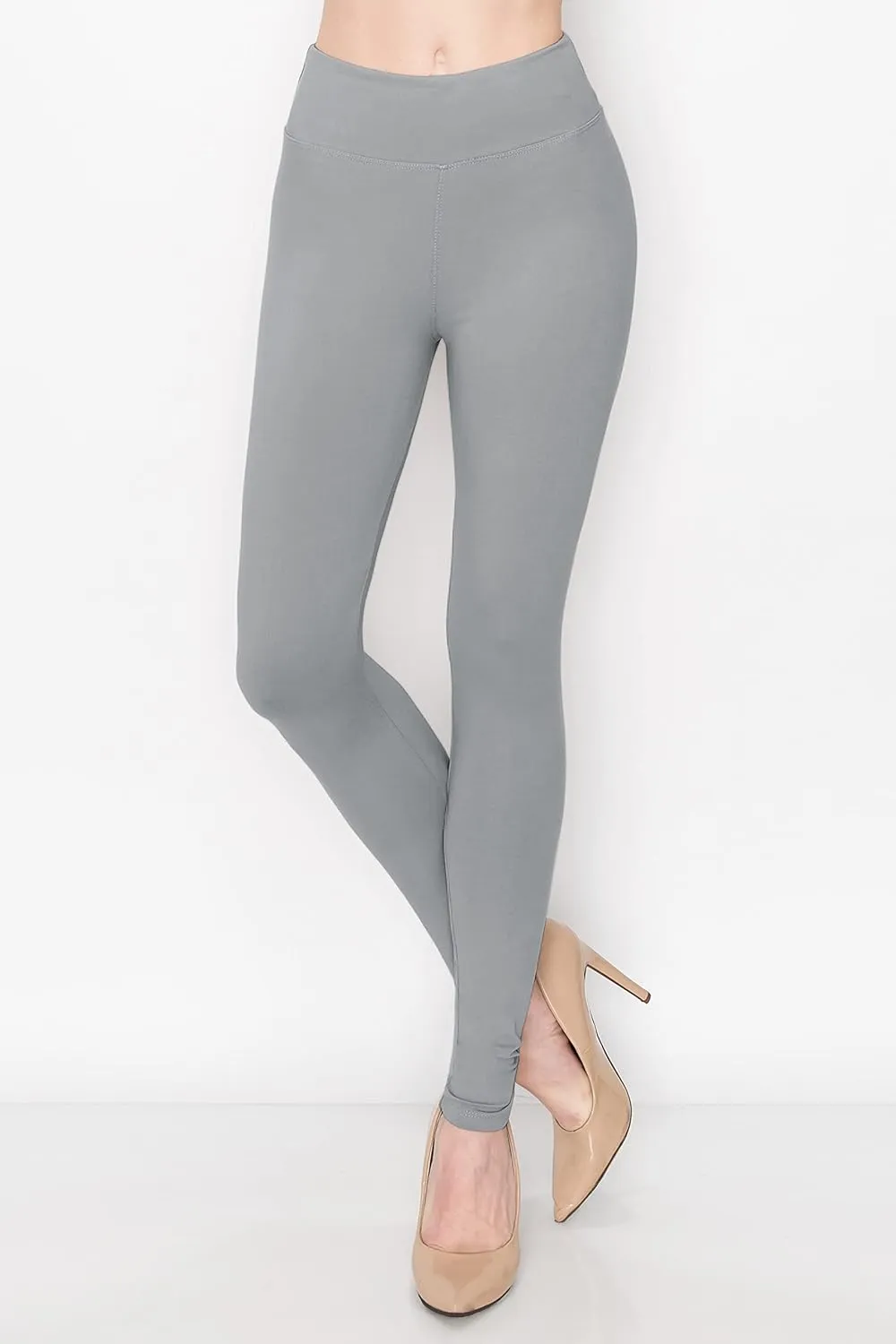 ALWAYS Women's Print Pattern Leggings - Premium Soft Stretch Peach Skin Yoga Pants