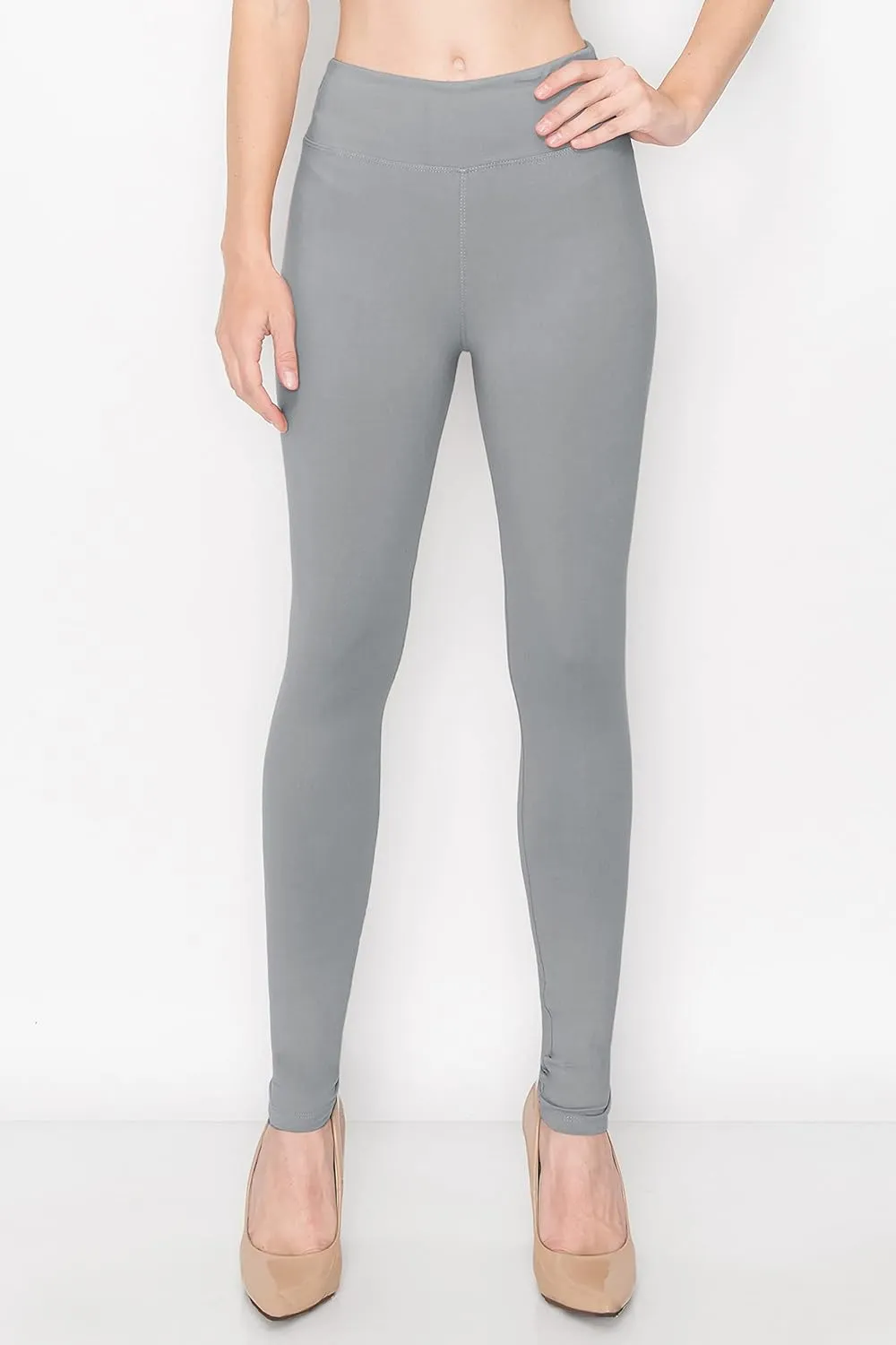 ALWAYS Women's Print Pattern Leggings - Premium Soft Stretch Peach Skin Yoga Pants