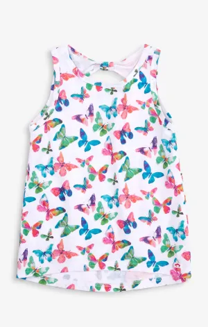 APP Hazel Tank Top in Buuterfly Print