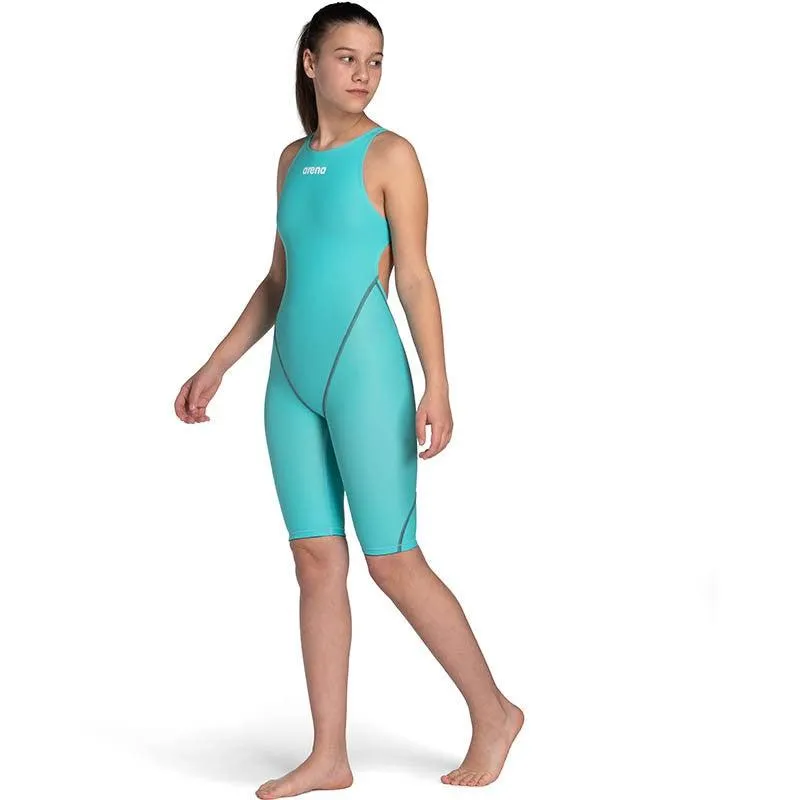 Arena Junior Girl's St Next Open Back | Aquamarine