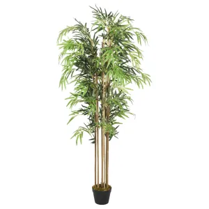 Artificial Bamboo Tree 500 Leaves 80 cm Green