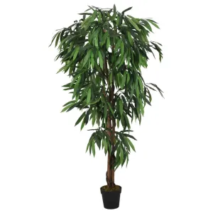 Artificial Mango Tree 300 Leaves 80 cm Green