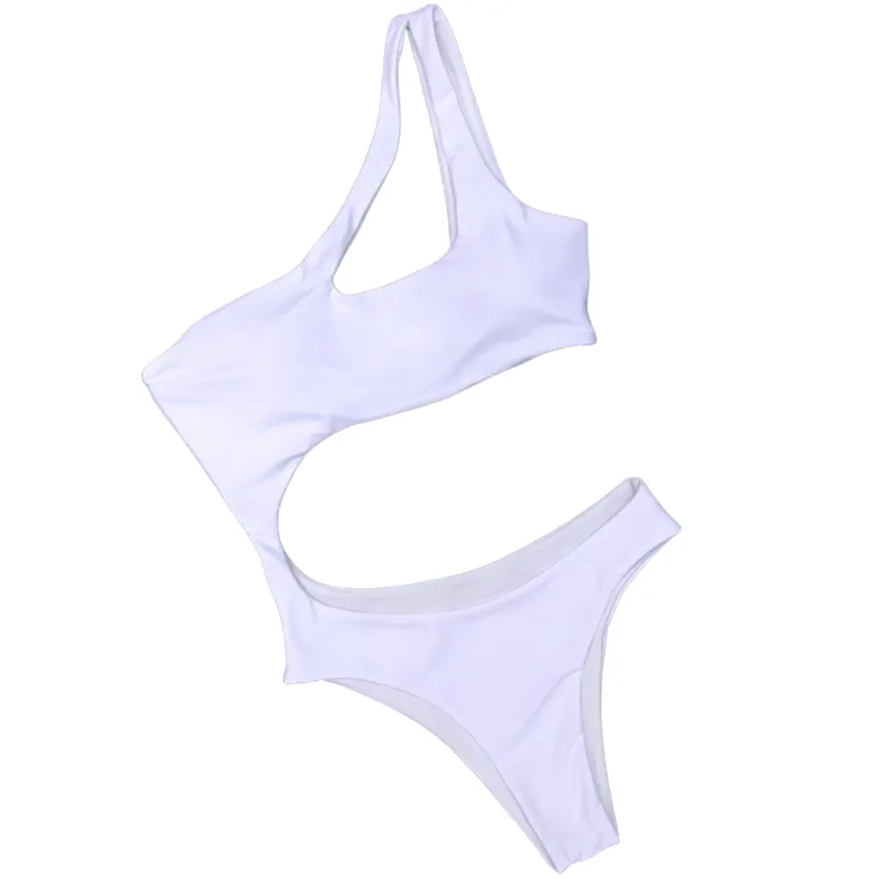 Asymmetric Bikinis For Women / Sexy One Piece Swimsuit / Stylish Female Monokini