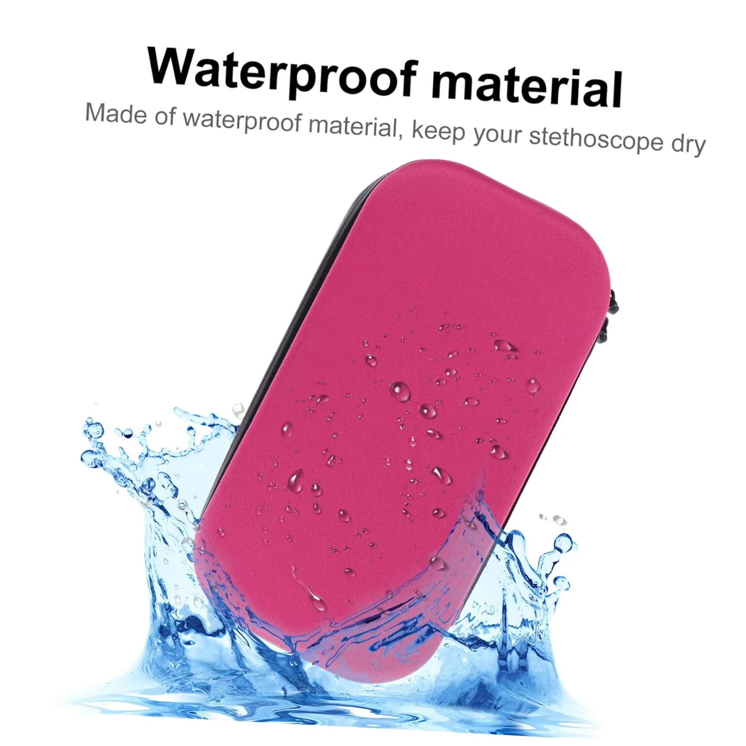 Auscultator Carrying Case Stylish Storage Bag for Doctors Stitching and Easy Closure