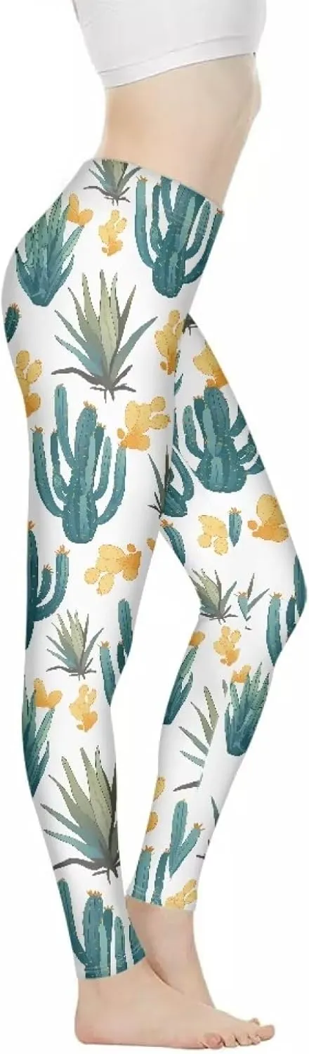 Belidome Novelty Women Leggings for Yoga Jogging Sports High Waist Pants Stretch Soft, XS-3XL Size