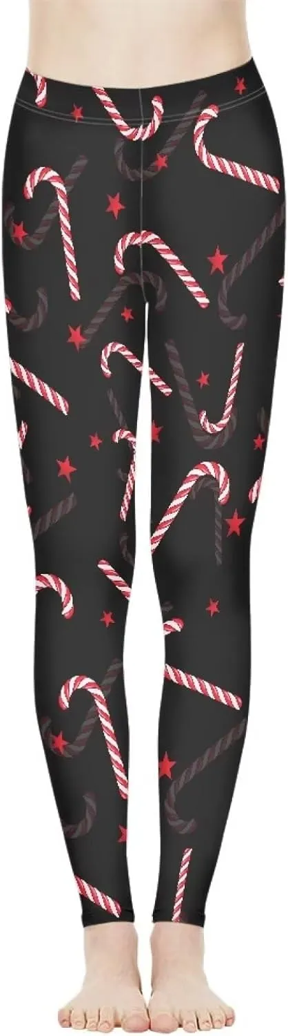 Belidome Novelty Women Leggings for Yoga Jogging Sports High Waist Pants Stretch Soft, XS-3XL Size