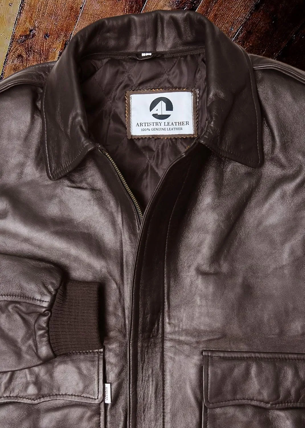 Black Casual Real Leather Jacket for Mens | Genuine Lambskin Motorcycle Biker Jackets