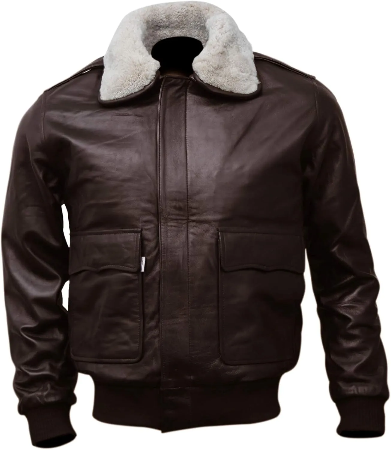 Black Casual Real Leather Jacket for Mens | Genuine Lambskin Motorcycle Biker Jackets
