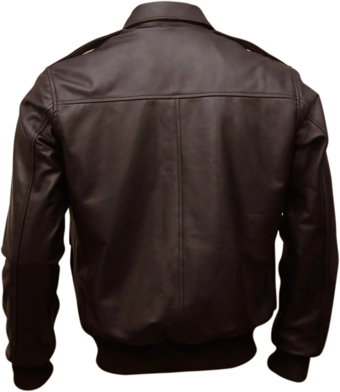 Black Casual Real Leather Jacket for Mens | Genuine Lambskin Motorcycle Biker Jackets