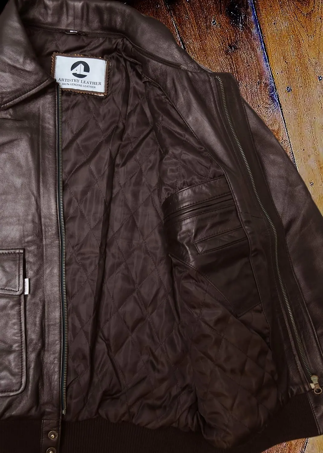 Black Casual Real Leather Jacket for Mens | Genuine Lambskin Motorcycle Biker Jackets