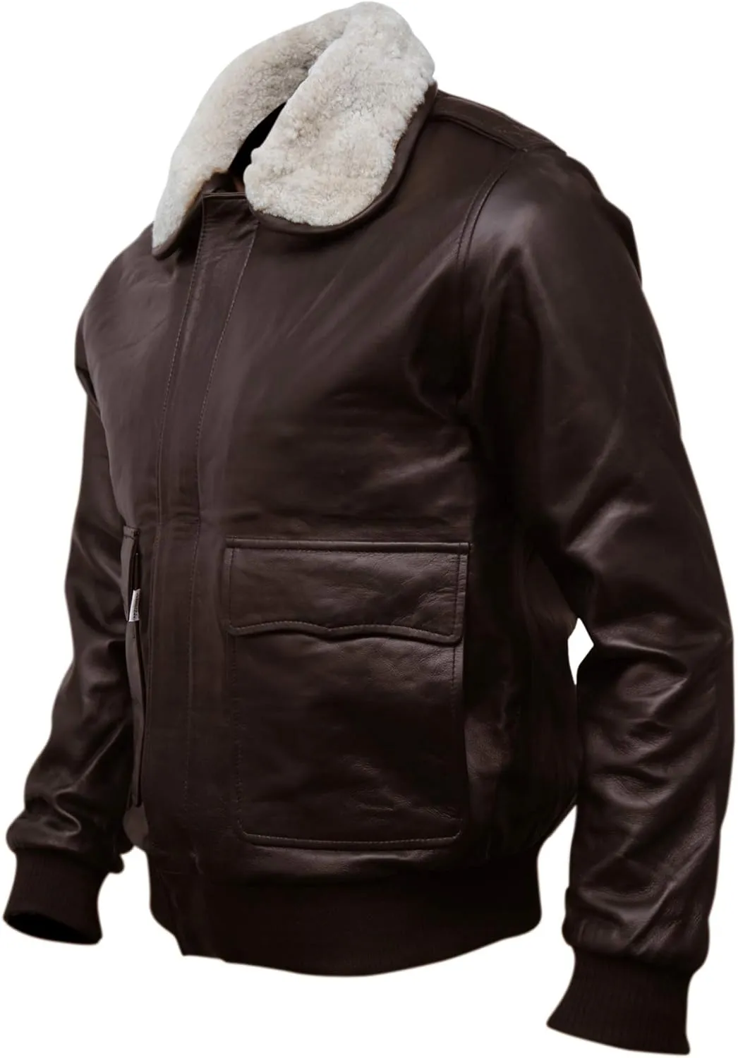 Black Casual Real Leather Jacket for Mens | Genuine Lambskin Motorcycle Biker Jackets