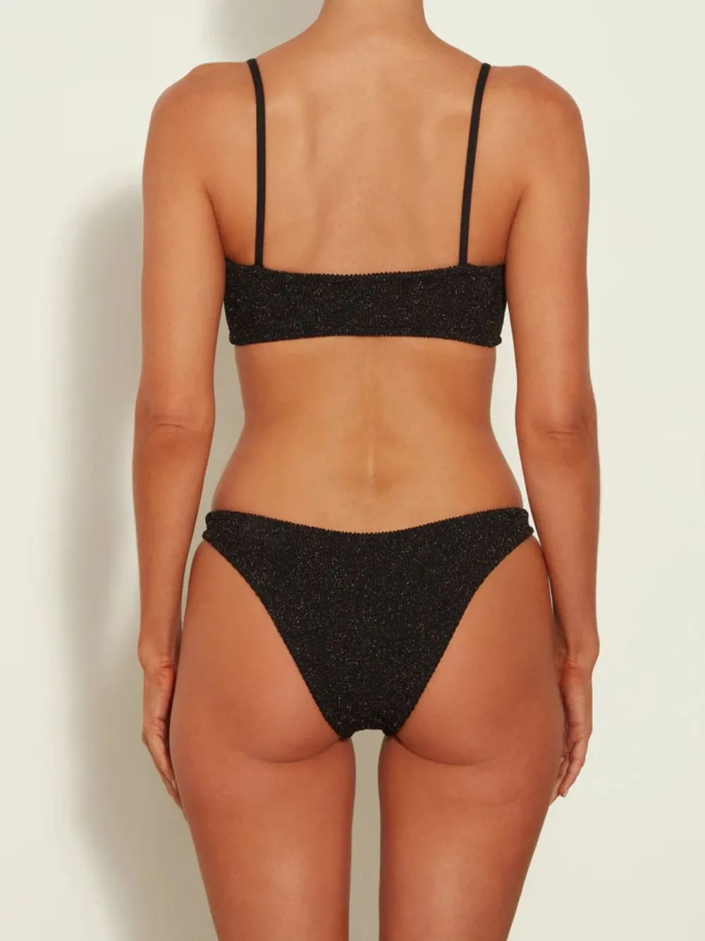 Black Gigi Lurex Bikini