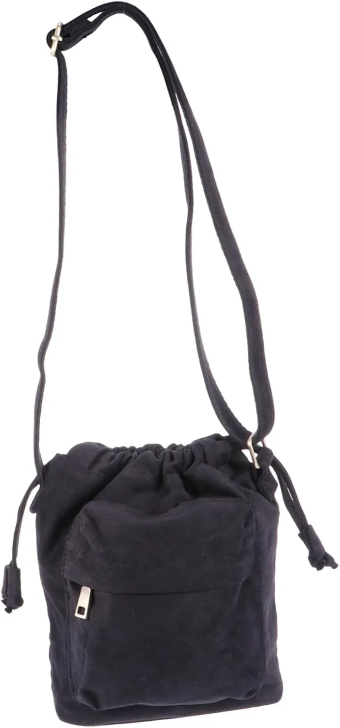 Bucket Bag for Women Canvas Messenger Bag Stylish Shoulder Bag Fashionable Storage Elegant Bag