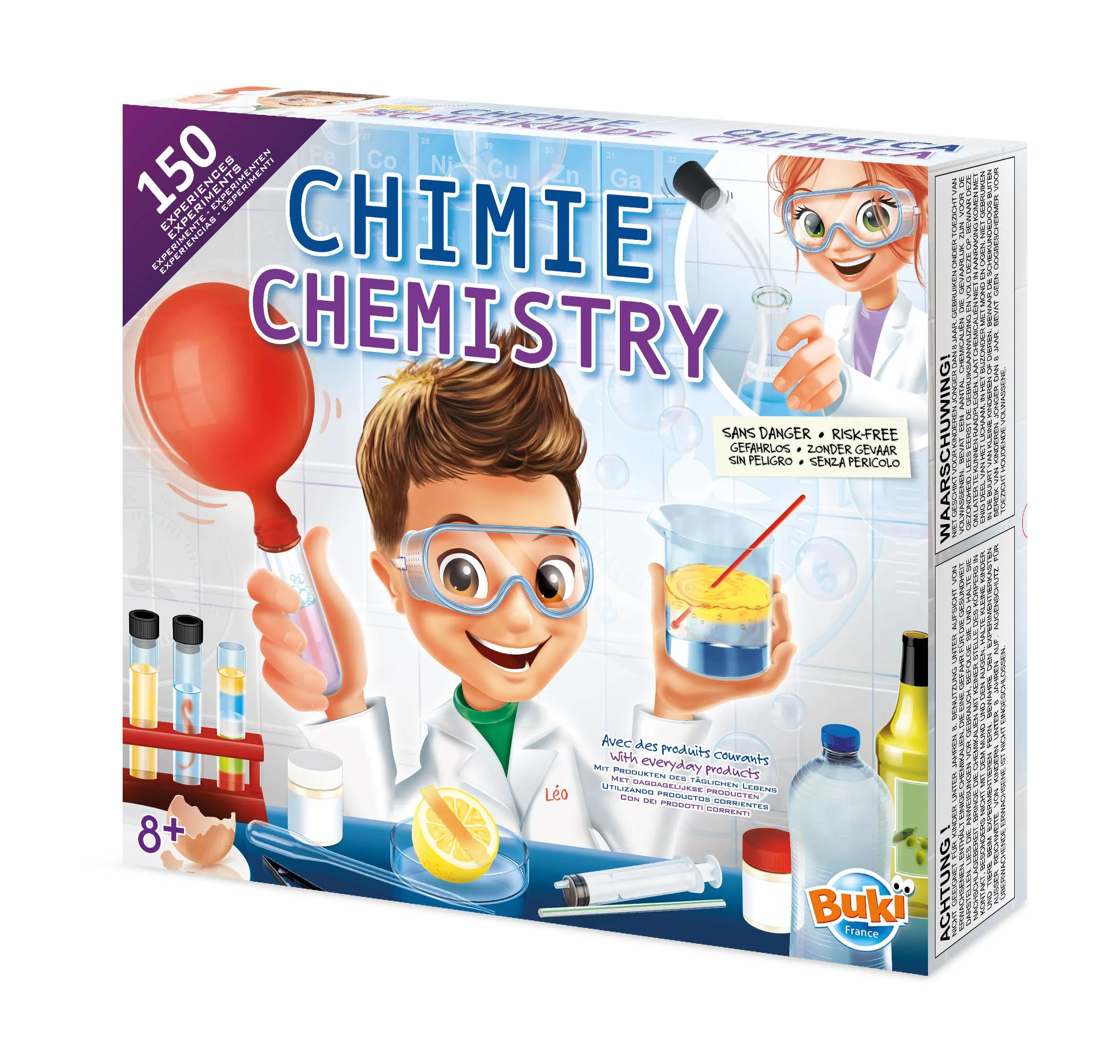 Buki Chemistry Lab with 150 Experiments