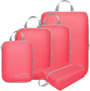 Cambond Compression Packing Cubes for Travel Women - Lightweight Luggage Organizers Bag Packing Cubes for Carry on Suitcases