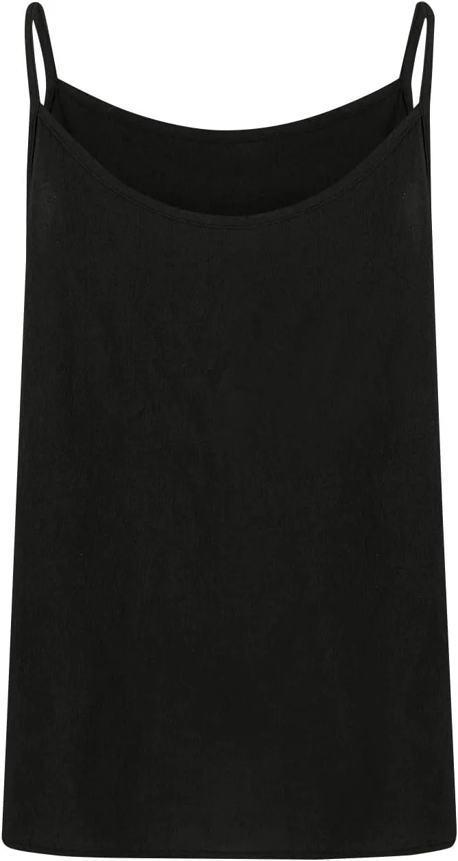 Camisole Tops for Women Summer V Neck Sleeveless Tops Loose Fit Swing Spaghetti Strap Cotton Linen Cami Tank Top