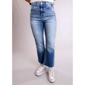 Cello HiRise Crop Flare Jean