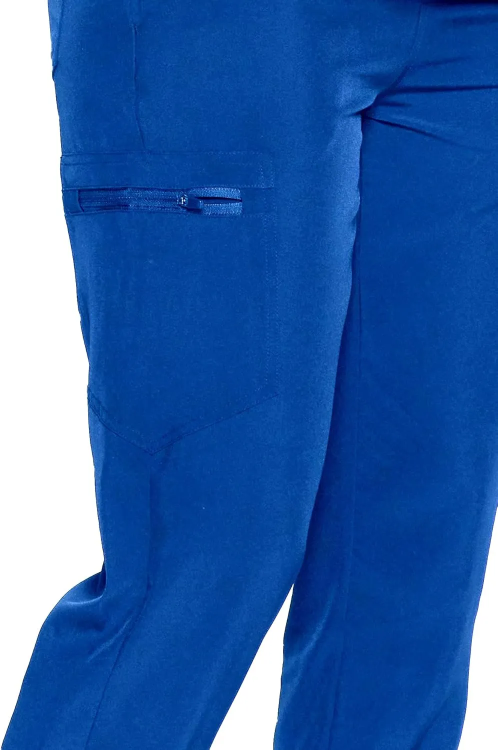 COZYFIT Womens Scrub Pants - Soft Stretch Yoga Style with 5 Pockets, Slim Fit Jogger Scrubs Pants for Women