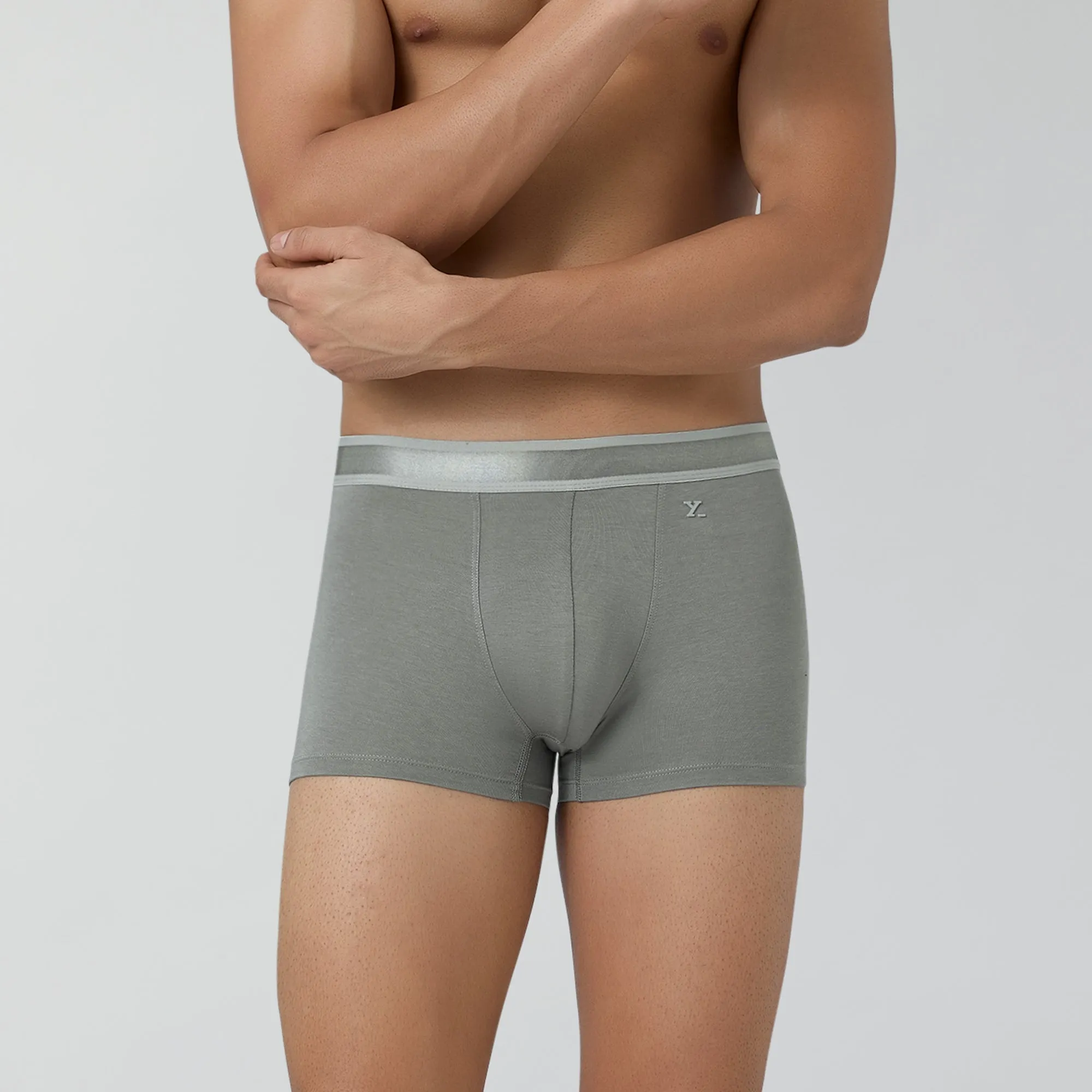 Crest Supima Modal Trunks Opal Grey