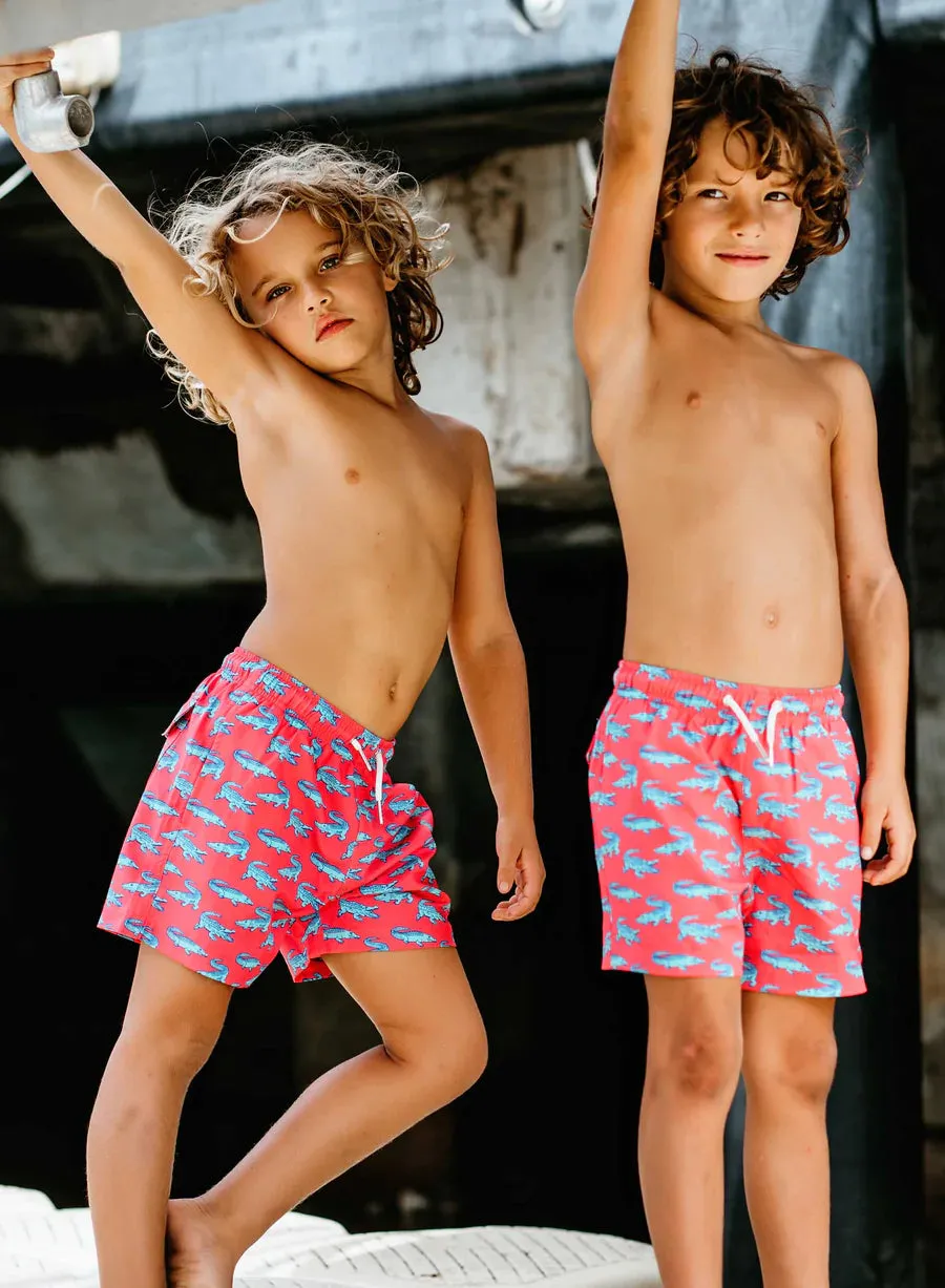 Crocodile-Swim Trunks