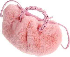 Cute Women's Plush Bag Crossbody Bucket Bag Stylish for Daily Travel College