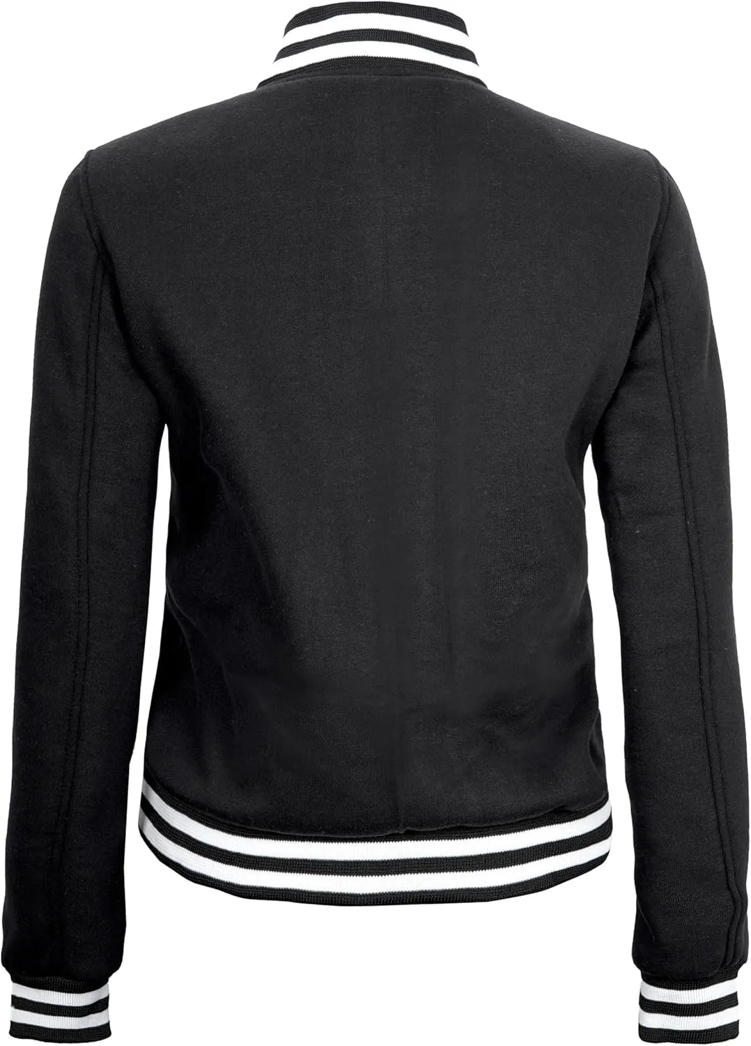 Decrum Varsity Jacket Women - Trendy Womens Letterman Jackets Highschool Baseball Bomber
