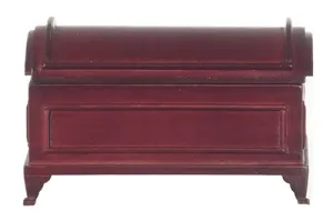 Domed Trunk, Mahogany Finish