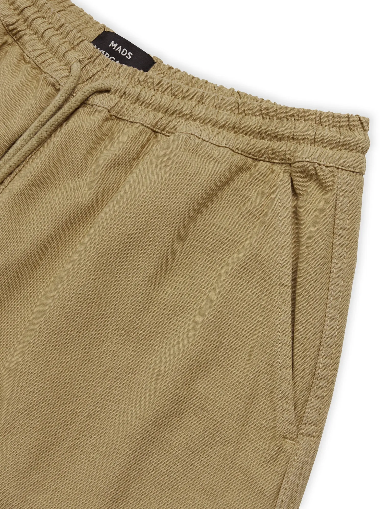 Dyed Canvas Beach Shorts,  Kelp