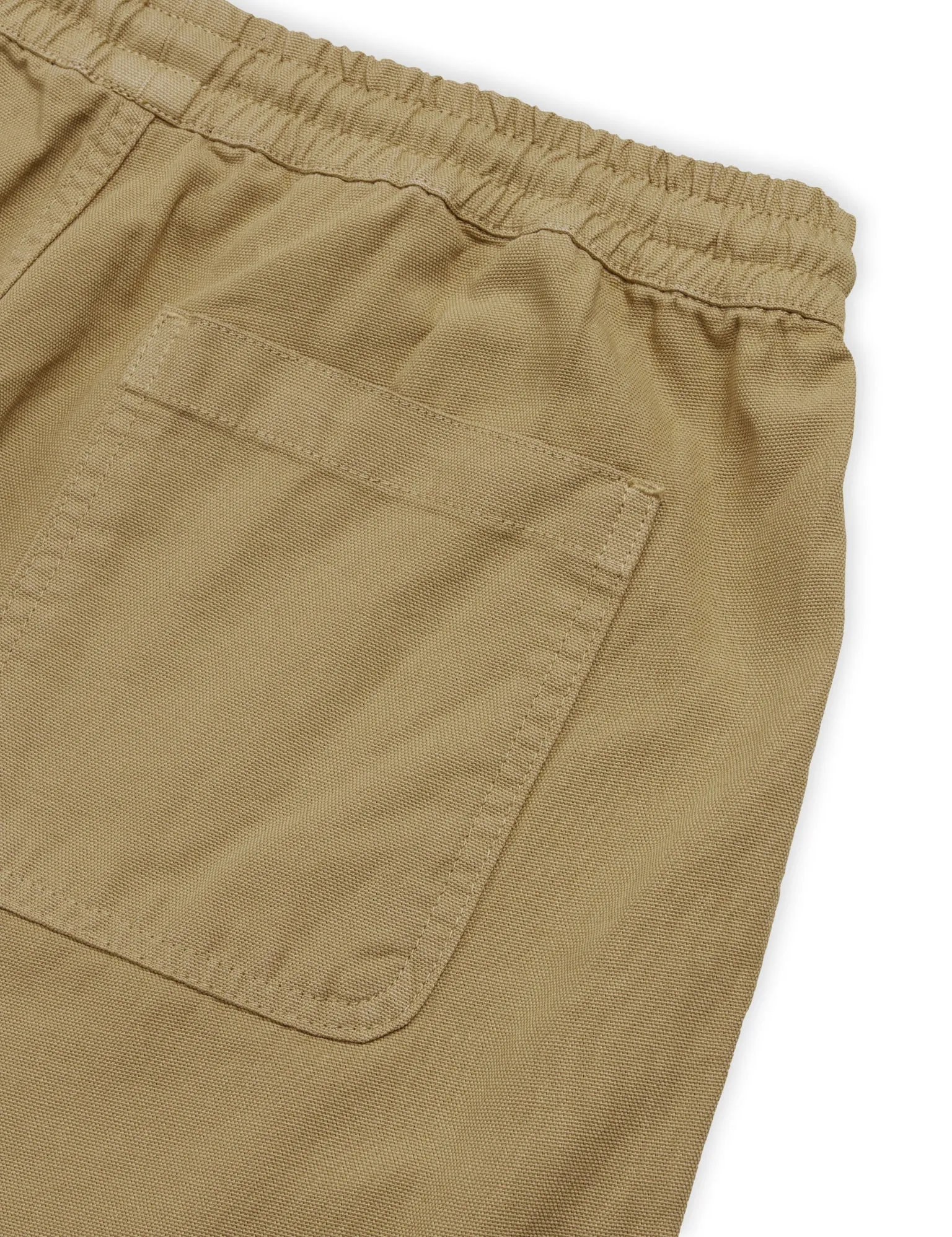 Dyed Canvas Beach Shorts,  Kelp