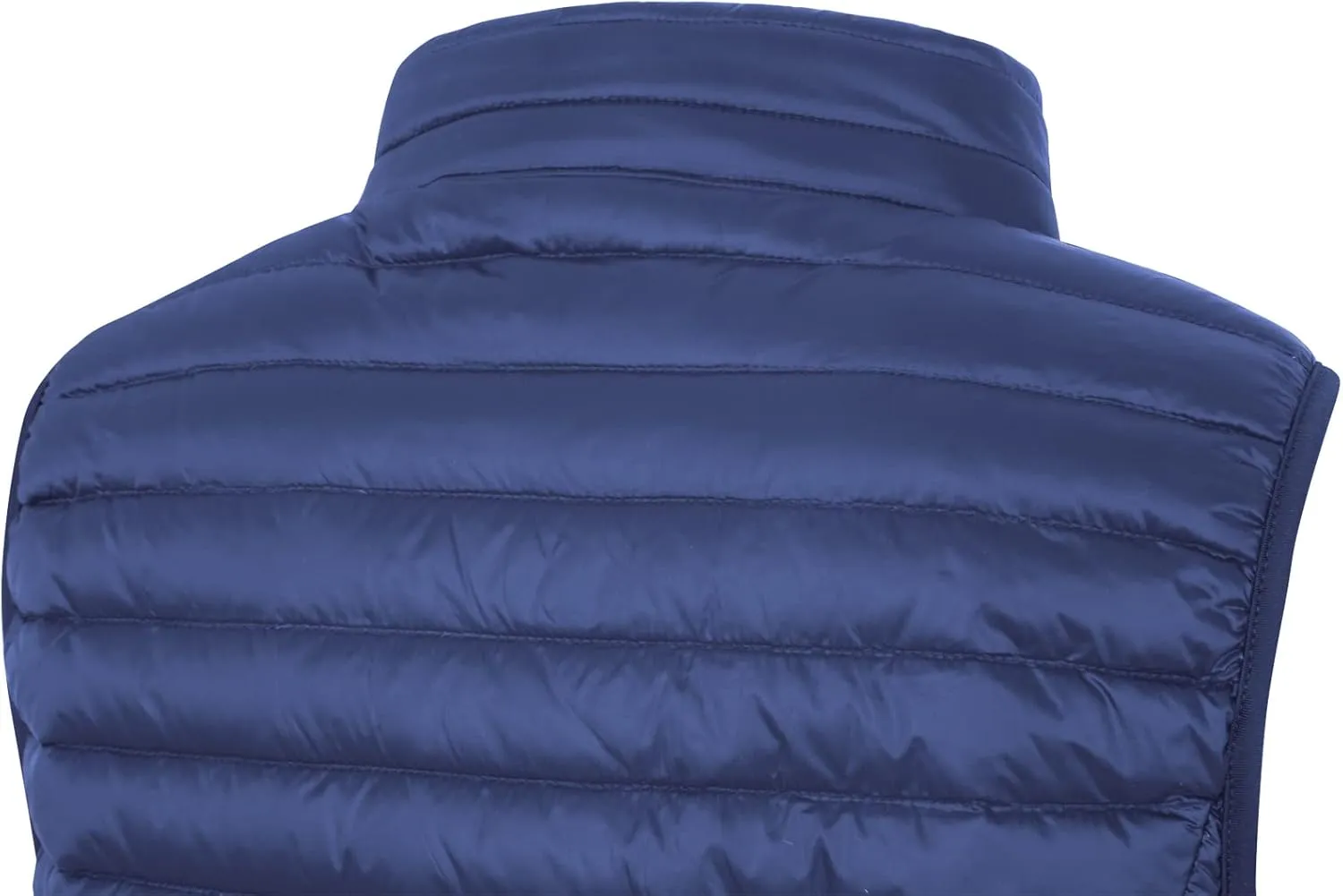 ELFJOY Women's Mid Long Down Vest Lightweight Puffer Vest Coat Jacket Stylish Windbreaker