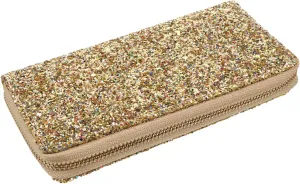 Fashionable Glitter Lady Purse Satchel Purses for Women Zippered Wallet Stylish Handbag Portable Coin