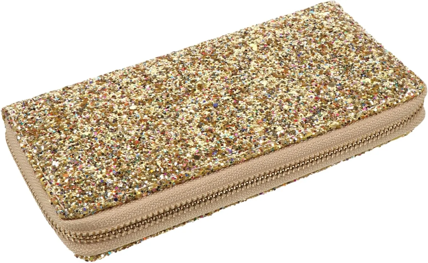 Fashionable Glitter Lady Purse Satchel Purses for Women Zippered Wallet Stylish Handbag Portable Coin