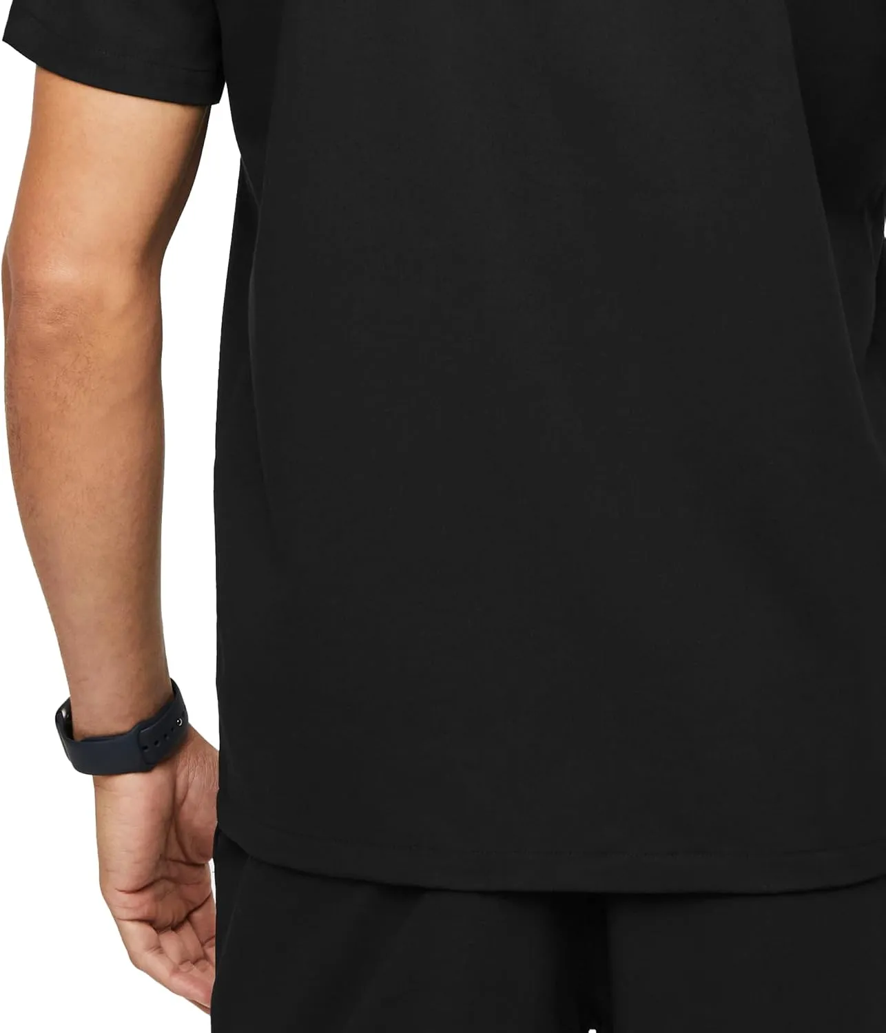 FIGS Leon Scrub Top for Men  3 Pockets, Tailored Fit, Modern V-Neck, 4-Way Stretch, Moisture-Wicking Men's Scrubs