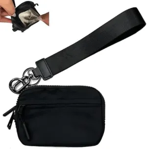 Flexcarry,Stylish Compact Wallet,Portable Women's Wristlet Handbags Id Card Holder Wallet Zipper Wallet