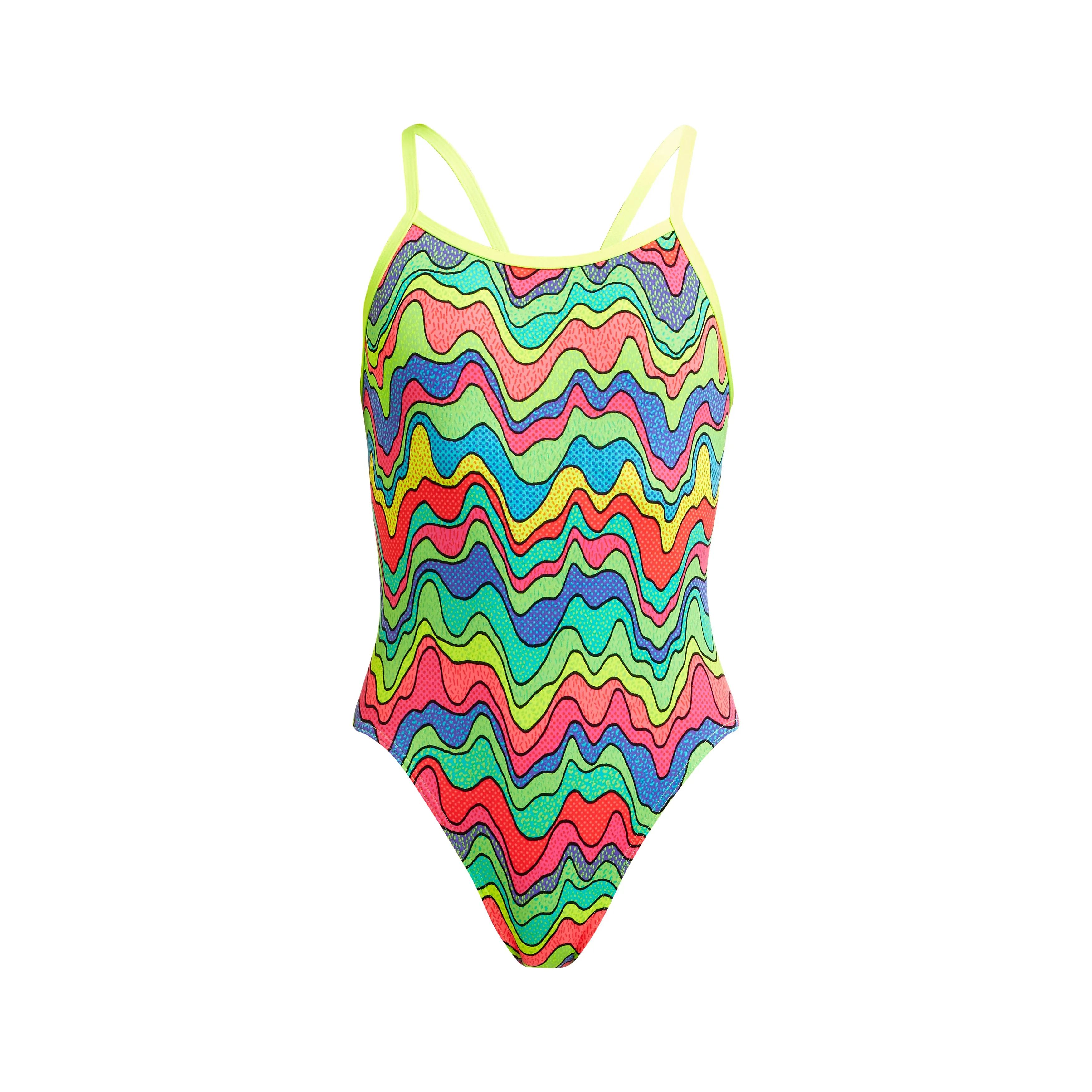 Funkita One Piece Eco | Single Strap|  Body Contour Swimsuit