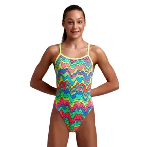 Funkita One Piece Eco | Single Strap|  Body Contour Swimsuit