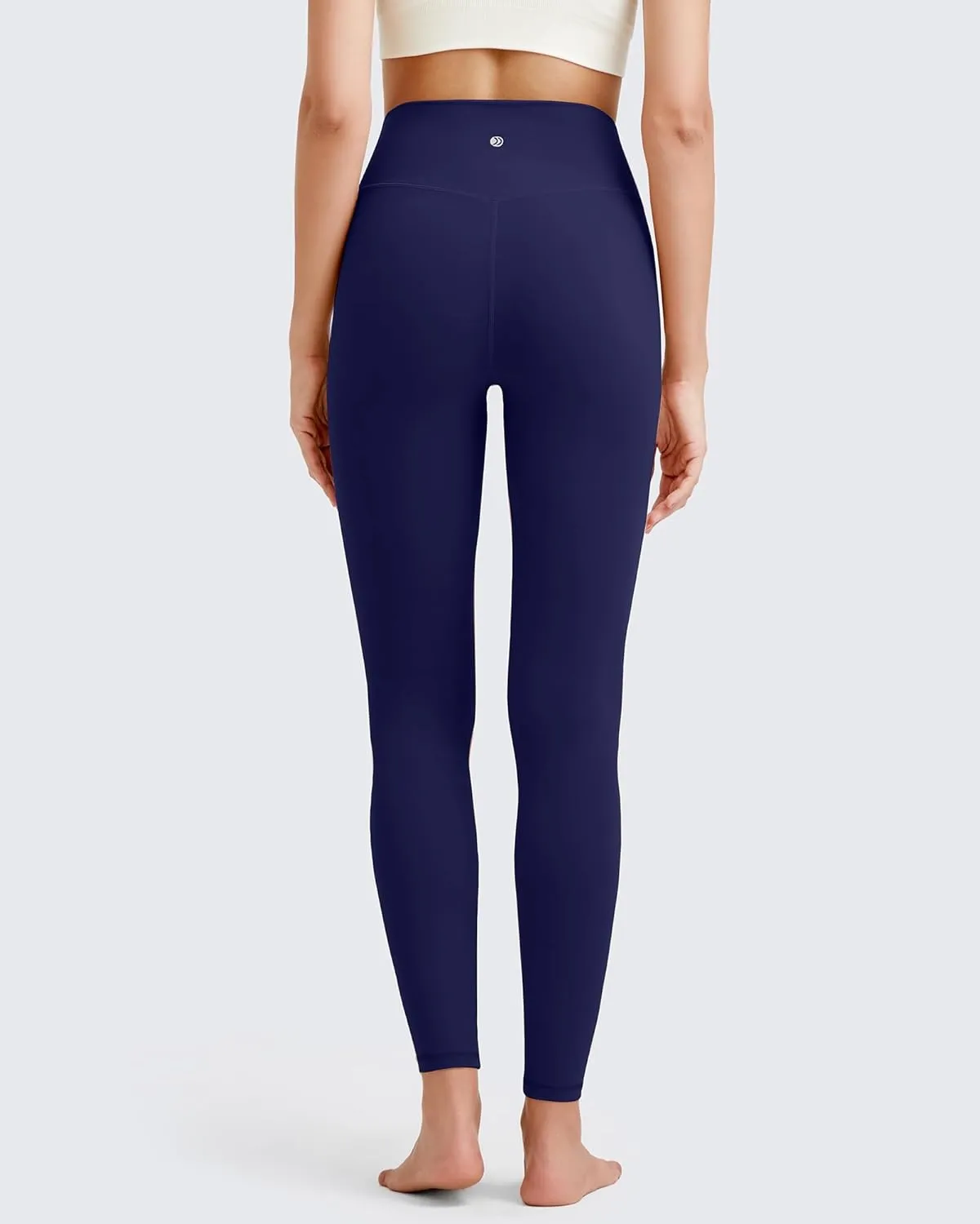 G4Free Barefeel Yoga Leggings for Women High Waisted Yoga Pants with Pockets Soft Workout Athletic Gym Pants 20" 25"/27"/29"