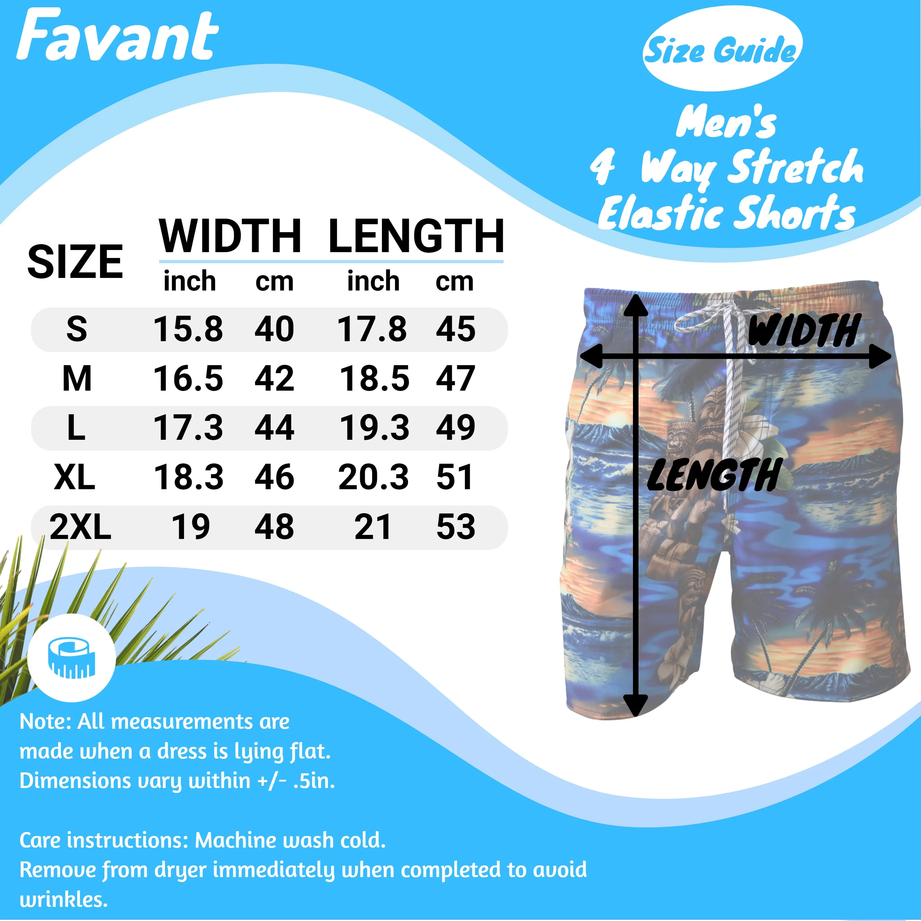 Gecko Men's Elastic Shorts with Pockets, Quick Dry Board Shorts, Beach Shorts, Swim Trunks, Sportwear