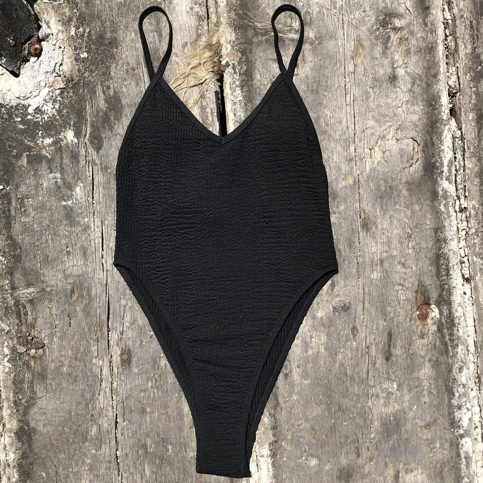 GFIT® One Piece Backless Bodysuit High Cut Beach Wear