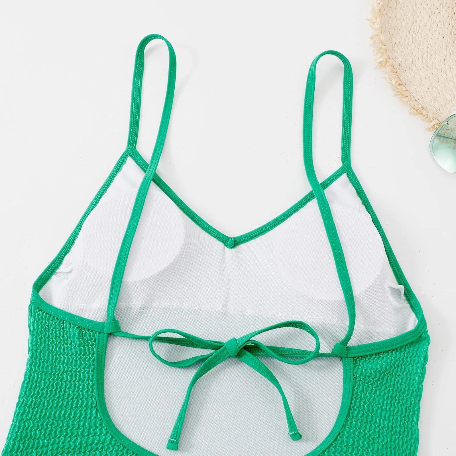 GFIT® One Piece Backless Bodysuit High Cut Beach Wear