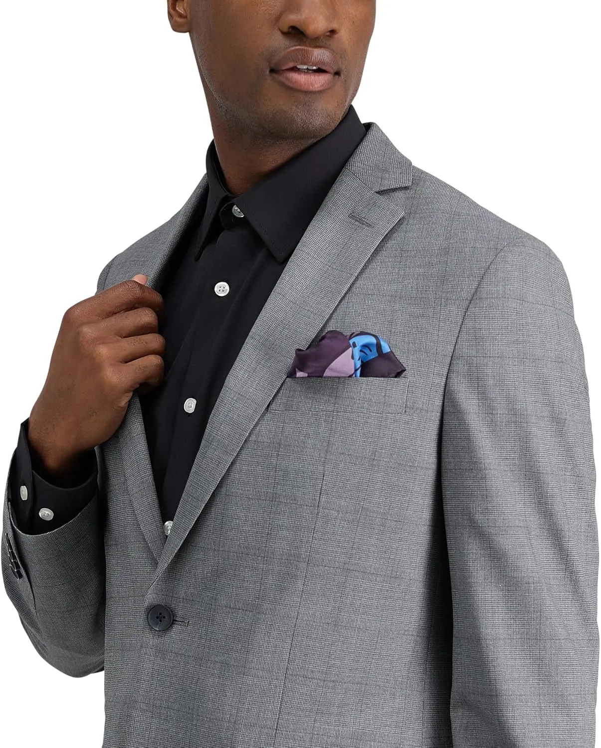 Haggar Men's JMH Premium Performance Stretch Slim Fit Suit Separates - Pants & Jackets